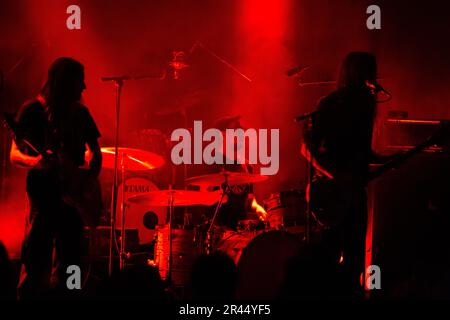 Oslo, Norwegen. 25. Mai 2023. Die niederländische Band Temple Fang führt ein Live-Konzert im Parkteatret in Oslo auf. (Foto: Gonzales Photo/Alamy Live News Stockfoto