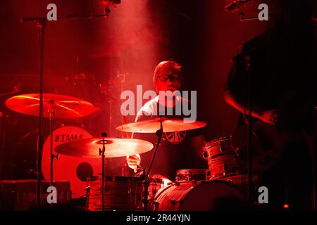 Oslo, Norwegen. 25. Mai 2023. Die niederländische Band Temple Fang führt ein Live-Konzert im Parkteatret in Oslo auf. (Foto: Gonzales Photo/Alamy Live News Stockfoto