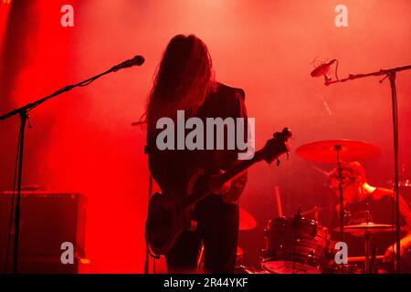 Oslo, Norwegen. 25. Mai 2023. Die niederländische Band Temple Fang führt ein Live-Konzert im Parkteatret in Oslo auf. (Foto: Gonzales Photo/Alamy Live News Stockfoto