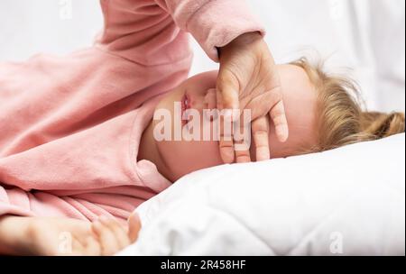 Weinendes Mädchen Stockfoto