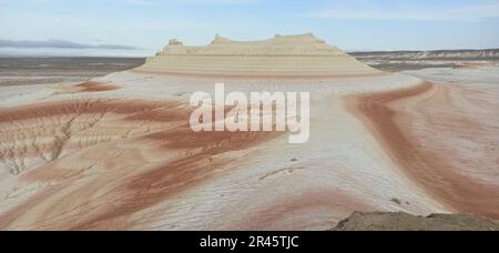 In Kasachstan ist die Mangystau wunderschön und wild im Land Stockfoto