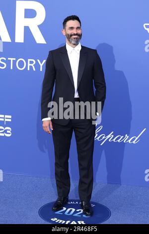 Cannes, Fra. 25. Mai 2023. Tyler Hoechlin besucht die amfAR Cinema Against AIDS Gala während des 76. Jährlichen Cannes Film Festivals am 25. Mai 2023 in Cannes, Frankreich. (Foto von:DGP/imageSPACE) Kredit: Imagespace/Alamy Live News Stockfoto