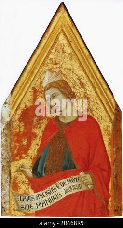 1нб Ugolino di Nerio. Daniil. 1324-5 Stockfoto