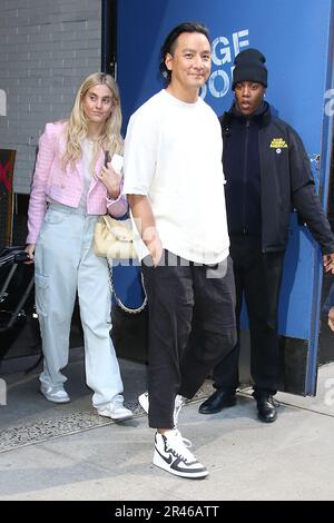 New York, New York, USA. 26. Mai 2023. Daniel Wu, gesehen am 26. Mai 2023 im Good Morning America in New York City. Kredit: RW/Media Punch/Alamy Live News Stockfoto