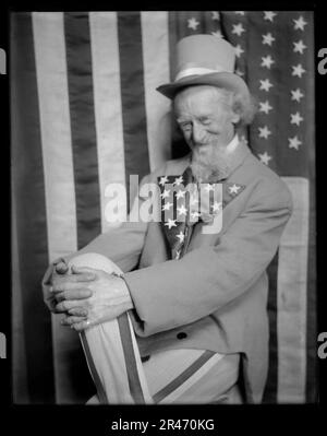 Uncle Sam, Künstler-Modell (George Eastman House) Stockfoto