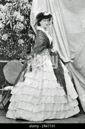 Unbefristetes Foto von Prinzessin Maria Carolina Augusta Bourbon von den beiden Sizilien, Herzogin von Aumale (Musée Condé) Stockfoto