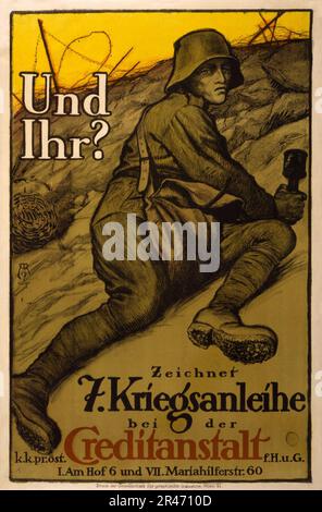 Und Igv Zeichnet 7 Kriegsanleihe Crisco Wiederherstellung Stockfoto