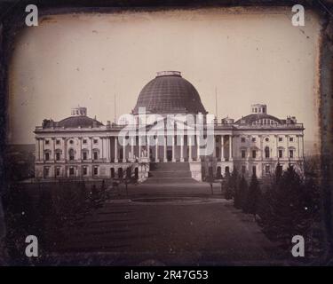 United States Capitol, ca. 1846 durch John Plumbe Stockfoto