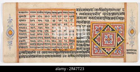 Unbekannt (Indisch) - Tantric Manuscript ''Sangrahani Sutra'' Stockfoto