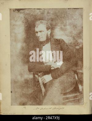 Unbekannter Macher, Brite, Mr. Adair Craigie. Stockfoto