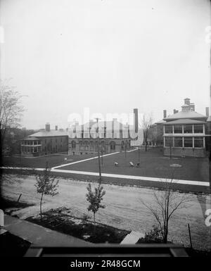 University of Michigan Hospital, Ann Arbor, Michigan, zwischen 1900 und 1910. Stockfoto