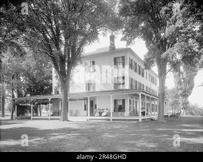 Tsombleau [d. h. Trembleau] Hall, Port Kent, N.Y., zwischen 1900 und 1910. Stockfoto