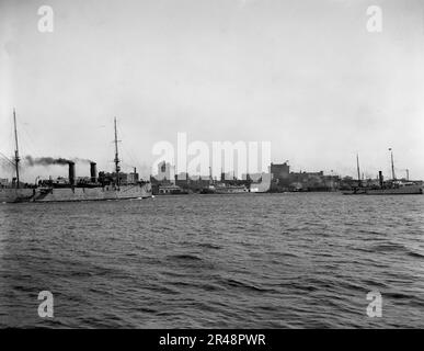 The Harbor, Norfolk, Virginia, c.between 1910 und 1920. Stockfoto