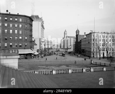 Pennsylvania Avenue, Washington, D.C., 1902. Stockfoto