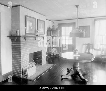 Paul Reynolds Residenz, Zimmer mit Kamin, Scarsdale, N.Y., zwischen 1900 und 1915. Stockfoto