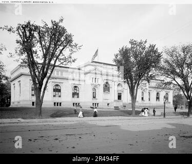 Carnegie Library, Washington, D.C., c1906. Stockfoto