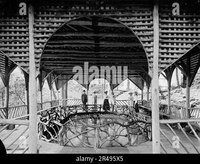 Glen Afton Spring, in der Nähe von Pen Mar Park, c1903. Stockfoto