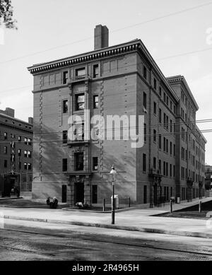 Fayerweather Hall, Yale College, Conn., zwischen 1900 und 1906. Stockfoto
