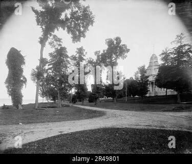 Athenaeum Hotel, Chatauqua (d. h. Chautauqua), Ca 1898. Stockfoto