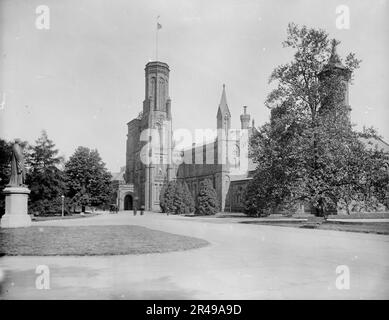 Smithsonian Institute, Washington, D.C., zwischen 1880 und 1897. Stockfoto