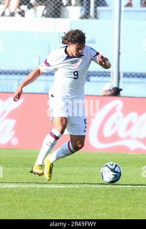 San Juan, Argentinien, 26. Mai 2023, während des Spiels der dritten Runde der Gruppe B zur FIFA-Weltmeisterschaft U20 im Bicentenario Stadium (Foto: Néstor J. Beremblum) Stockfoto