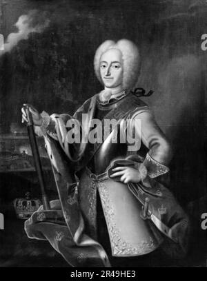 König Frederik IV., 1700-1800. Stockfoto