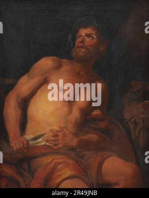 Tod von Cato dem Jüngeren, 1647-1698. Stockfoto