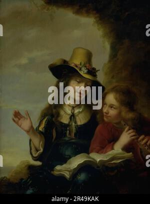 Das Hirtenlied, 1638-1678. Stockfoto