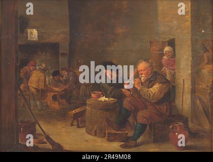 Ein Gasthaus, 1625-1690. Stockfoto