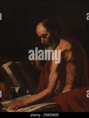 St. Jerome, 1600-1699. Stockfoto