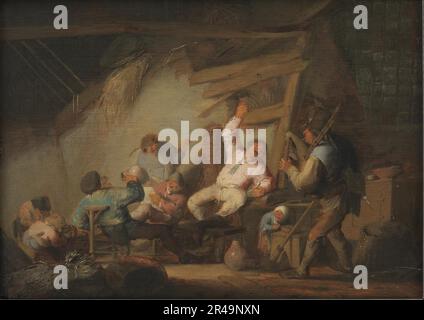 Make Merry in a Farm Cottage, 1536-1635. Stockfoto