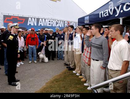 US Navy Vice ADM. Gerald Hoewing, Stockfoto