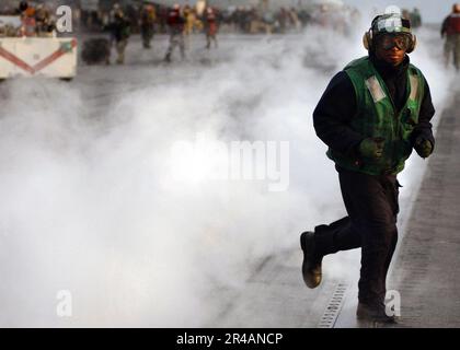 US Navy Aviation Boatswain's Mate Stockfoto