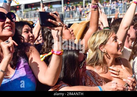 Napa, Kalifornien, USA. 26. Mai 2023. Massen beim Musikfestival BottleRock 2023. Kredit: Ken Howard/Alamy Live News Stockfoto