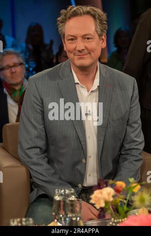 Eckart von Hirschhausen bei der Aufzeichnung der „NDR Talk Show“ im NDR Fernsehstudio Lokstedt. Hamburg, 26.05.2023 Stockfoto