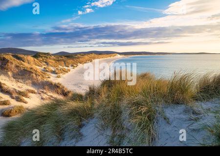 Clachan Sands Beach, North Uist, Outer Hebrides, Schottland, Großbritannien Stockfoto
