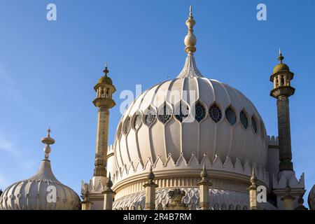 Brighton, SUSSEX/UK - 27. JANUAR: Blick auf den Royal Pavilion in Brighton Sussex am 27. Januar 2012 Stockfoto