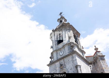 Kirche San Bartolome in der Stadt Ibarra Provinz Gipuzkoa neben Tolosa, Baskenland Stockfoto