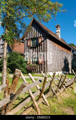 Swabian Farm Museum Illerbeuren, Oberschwabien, Allgaeu, Bayern, Deutschland Stockfoto