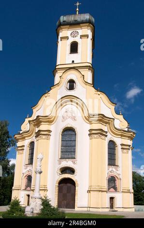 Maria Steinbach Pilgerkirche, Maria Steinbach, Allgaeu, Bayern, Deutschland Stockfoto