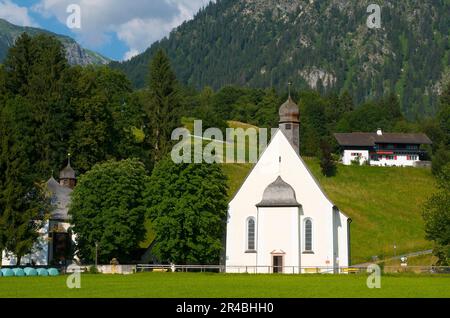 St. Loretto-Kapelle, Oberstdorf, Allgäu, Bayern, Deutschland Stockfoto