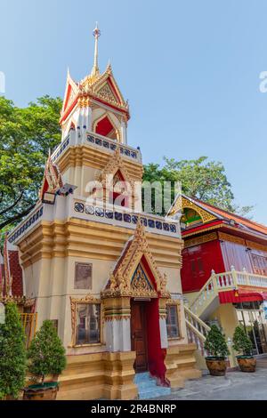 Wat Muang Kae, thailändischer buddhistischer Tempel in Bangkok, Thailand Stockfoto