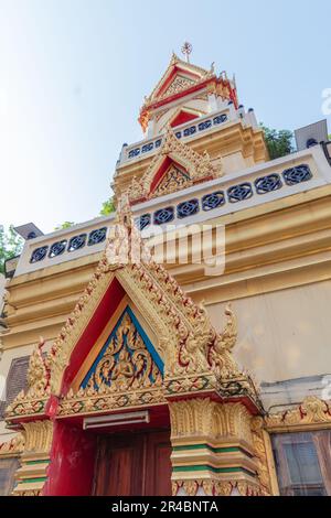 Wat Muang Kae, thailändischer buddhistischer Tempel in Bangkok, Thailand Stockfoto