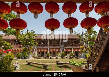 Lhong 1919, eine Touristenattraktion am Westufer des Chao Phraya River, Bangkok, Thailand. Stockfoto