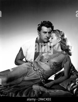 STEWART GRANGER und RITA HAYWORTH in SALOME (1953) unter der Leitung VON WILLIAM DIETERLE. Kredit: COLUMBIA BILDER/Album Stockfoto