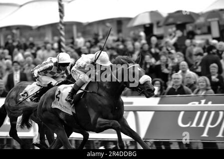 Giavellotto und Andrea Atzeni, der Boodles Yorkshire Cup Stockfoto