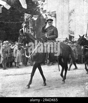 "Le jour de gloire; le marechal Sir Douglas Haig", 1919. Aus „L'Album de la Guerre 1914-1919, Band 2“ [L'Illustration, Paris, 1924]. Stockfoto