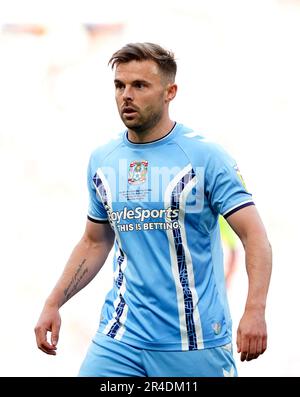 Matthew Godden von Coventry City während des Sky Bet Championship Play-Off-Finales im Wembley Stadium, London. Foto: Samstag, 27. Mai 2023. Stockfoto