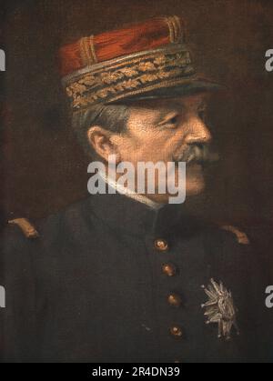 "Le General de Langle de Cary", 1915. Von „L'Album de la Guerre 1914-1919: Band I“ [L'Illustration, Paris, 1926]. Stockfoto