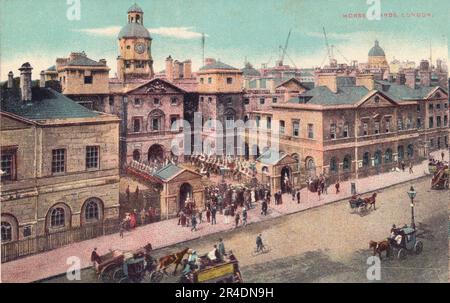 "Horse Guards, London", c1900. Stockfoto